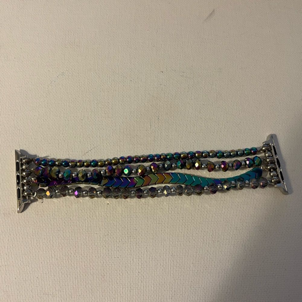 Mofree Beaded Bracelet Watch Band for Apple Watch 38/40mm NWT